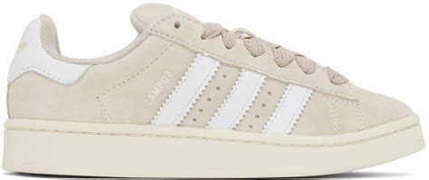 adidas campus beige met zwarte strepen|adidas campus broek.